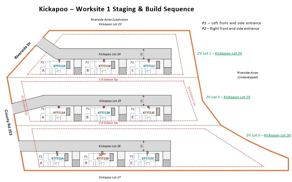 Four Winds project site plan